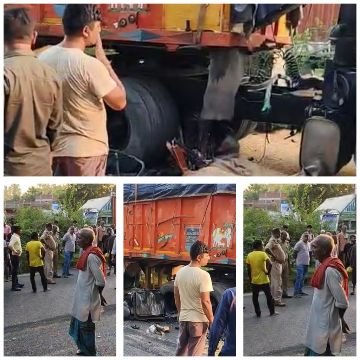 कुशीनगर25सितम्बर25*लबनिया स्थित राष्ट्रीय राजमार्ग पर भीषण सड़क हादसा कुशीनगर25सितम्बर25*लबनिया स्थित राष्ट्रीय राजमार्ग पर भीषण सड़क हादसा