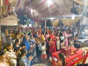 कौशाम्बी26सितम्बर25*एन डी कॉलोनी के दुर्गा पूजा पंडाल में श्री राम कथा का आयोजन*