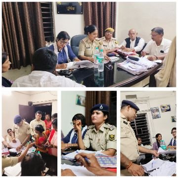 पूर्णिया बिहार 26 सितंबर 25*आज पुलिस परिवार परामर्श केंद्र के द्वारा 29 मामलों की सुनवाई,8मामलों का निष्पादन किया गया। पूर्णिया बिहार 26 सितंबर 25*आज पुलिस परिवार परामर्श केंद्र के द्वारा 29 मामलों की सुनवाई,8मामलों का निष्पादन किया गया।