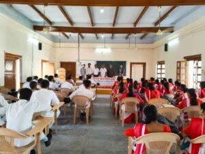 मिर्जापुर:26 सितंबर 25 *रक्तदान जागरूकता गोष्ठी के अंतर्गत छात्रों को रक्तदान के प्रति जागरूक किया गया*