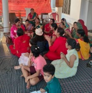 वाराणसी27सितम्बर25*माता की चौकी एवमं भजन कीर्तन का आयोजन