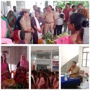 कौशाम्बी27सितम्बर25*थाना कोखराज समाधान दिवस में नायब तहसीलदार ने फरियादियों की समस्याओं को सुना **