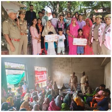 मथुरा 28 सितंबर 25* “MISSION SHAKTI” अभियान फेज 5.0 थाना महावन