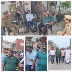 कौशाम्बी29सितम्बर25*अझुवा हाईवे का कट बंद कर दिए जाने से दशहरा मेला की दिक्कत को देखते हुए अधिकारियों ने किया निरीक्षण*