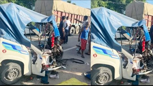 रोहतास29सितम्बर25* दर्दनाक सड़क दुघर्टना ऑटो व ट्रक में जोरदार टक्कर, दो बच्चे समेत तीन की दर्दनाक मौत रोहतास29सितम्बर25* दर्दनाक सड़क दुघर्टना ऑटो व ट्रक में जोरदार टक्कर, दो बच्चे समेत तीन की दर्दनाक मौत