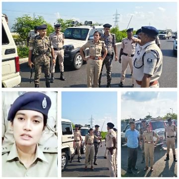 पूर्णिया बिहार 29 सितंबर 25*दुर्गा पूजा खुश गवार माहौल में संपन्न हेतु पुलिस अधीक्षक काफी सक्रिय
