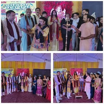 जयपुर29सितम्बर25* "एसकेजे ज्वेलर्स डांडिया महारास 2025" की हुई धमाकेदार शुरुआत।