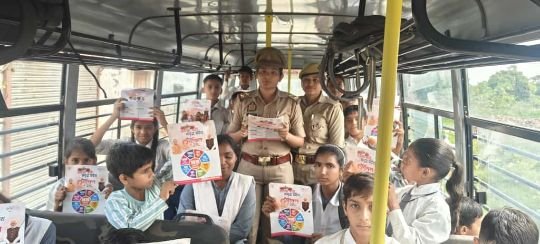 मथुरा 30 सितंबर 25 थाना सुरीर अंतर्गत मनाया गया “MISSION SHAKTI”