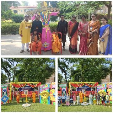 मिर्जापुर:30 सितंबर 25 *डैफोडिल्स पब्लिक स्कूल में दशहरा और गांधी जयंती समारोह का भव्य आयोजन*