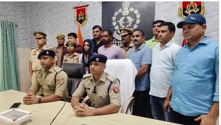 अलीगढ़13अक्टूबर25*रिंकू की गोली मारकर हत्या का मामला,एसपी ग्रामीण ने प्रेसवार्ता में किया खुलासा।