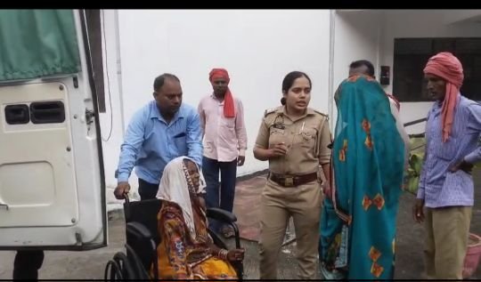 कौशाम्बी1अक्टूबर25*बेसहारा महिला को दबंगों ने बेरहमी से पीटा*