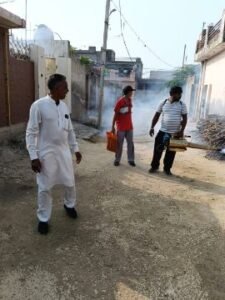 पंजाब1अक्टूबर25*नगर निगम अबोहर ने धर्म नगरी वार्ड संख्या 7 में फॉगिंग करवाई