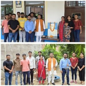 सुल्तानपुर2अक्टूबर25*गांधी जयंती पर शक्ति केंद्र शिवनगर में चला स्वच्छता अभियान*