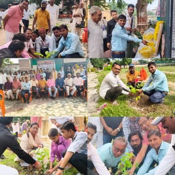 बाँदा2अक्टूबर25* शास्त्री एवं गांधी जयंती के अवसर पर राष्ट्रीय पत्रकार सुरक्षा परिषद के तत्वाधान में वृक्षारोपण कार्यक्रम सपन्न*