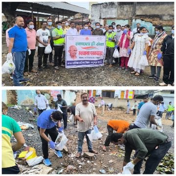 अनूपपुर2अक्टूबर25*सामूहिक प्रयासों से ही कायम की जा सकती है स्वच्छता - कलेक्टर हर्षल पंचोली