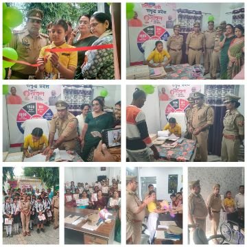 कानपुर नगर3अक्टूबर25*छात्रा आराध्या बनी एक दिन की थाना प्रभारी समस्या सुन दिए निर्देश*