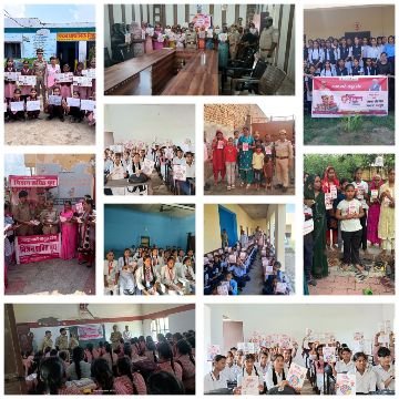 मथुरा3अक्टूबर25*मथुरा जिले के सभी थानों में महिला सशक्तिकरण एवं जागरूकता अभियान “MISSION SHAKTI”