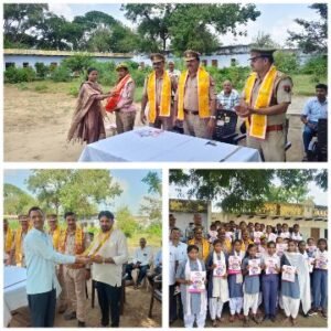 मथुरा4अक्टूबर25*मिशन शक्ति 5.0 के तहत हुई मीटिंग छात्राओं को किया जागरूक*