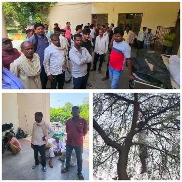 बांदा7अक्टूबर25*-कर्ज से परेशान किसान राम किशोर ने की खुदकुशी।