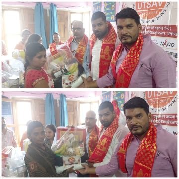 अयोध्या7अक्टूबर25*पॉजिटिव वूमेन नेटवर्क सोसाइटी द्वारा दान उत्सव का हुआ आयोजन