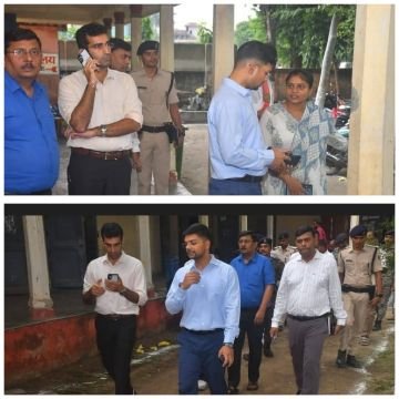 पूर्णिया6अक्टूबर25*संचालित प्रशिक्षण केंद्र एवं वज्रगृह निर्माण कार्य का जिला निर्वाचन पदाधिकारी द्वारा लिया गया जायज:---