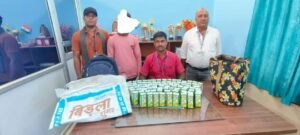 रोहतास8अक्टूबर25*उत्तर प्रदेश का शराब तस्कर डेहरी ऑन सोन में 17 लीटर देशी शराब के साथ किया गया निरुद्ध*