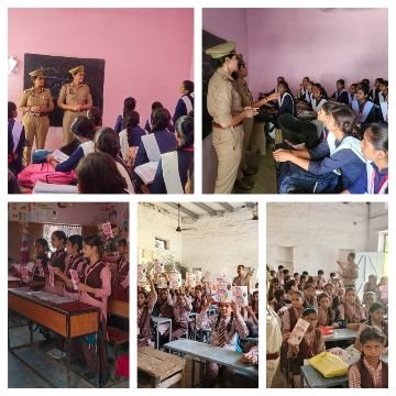 मथुरा 8 अक्टूबर 25 मथुरा जिले के सभी थानों में मनाया गया “MISSION SHAKTI”