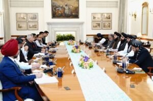 नई दिल्ली10अक्टूबर25*भारत-अफ़ग़ानिस्तान ने संयुक्त बयान जारी किया, दोनों देशों के बीच संबंधों को नई दिशा देने पर सहमति बनी