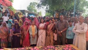 बाँदा10अक्टूबर25*बरसड़ा में जेडीयू जनसंवाद, शालिनी सिंह पटेल बोलीं–विकास धड़ाम, जनता परेशान