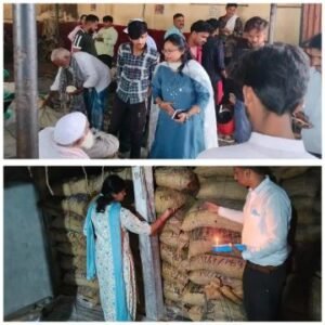 लखनऊ11अक्टूबर25*ठाकुरगंज खोया मंडी में छापेमारी