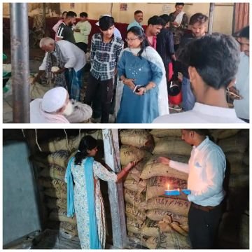 लखनऊ11अक्टूबर25*ठाकुरगंज खोया मंडी में छापेमारी लखनऊ11अक्टूबर25*ठाकुरगंज खोया मंडी में छापेमारी