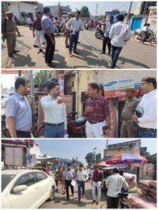 लखीमपुर खीरी13अक्टूबर25*सीडीओ अभिषेक कुमार के प्रयास से शहर को मिली दूसरी फोरलेन की सौगात