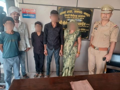 मथुरा 14 अक्टूबर 25*थाना राया पुलिस ने 03 गुमशुदा बच्चों को 04 घण्टे के अन्दर किया सकुशल बरामद*