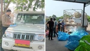 सतना14अक्टूबर25*सतना में GST टीम की बड़ी कार्रवाई, दिवाली से पहले Tax चोरी पर शिकंजा, बिना बिल गुटखा ले जा रहा ट्रक जब्त*