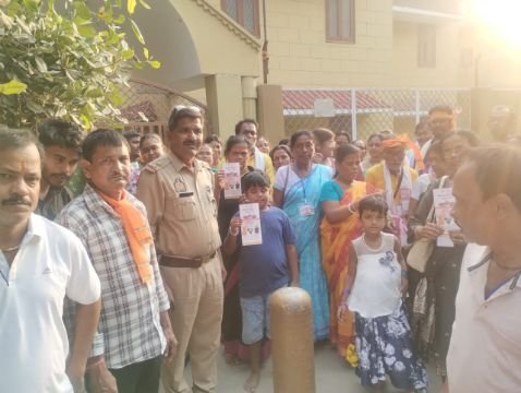 मथुरा14अक्टूबर 25* मिशन शक्ति फेज 5.0 के तहत थाना महावन मे महिलाओं को किया गया आत्मनिर्भर एवं जागरूक*