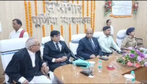 पूर्णिया बिहार15अक्टूबर25*पटना हाई कोर्ट मुख्य न्यायाधीश ने धमदाहा,बनमनखी‌ओर बायसी अनुमंडल कोर्ट के भवन का शिलान्यास किया।
