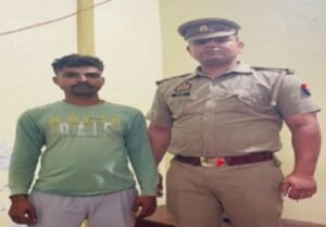 मथुरा15अक्टूबर25* एक अभियुक्त को किया गिरफ्तार, कब्जे से 18 क्वार्टर अवैध देशी शराब बरामद ।*