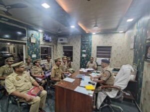 मथुरा15अक्टूबर25*मिशन शक्ति 5.0 के तहत SP RA द्वारा के की गई समीक्षा कार्यवाही के दिए निर्देश