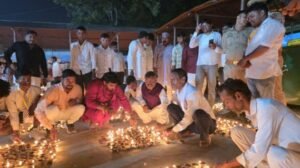 अयोध्या18अक्टूबर25*एक लाख 61 हजार दीपों से जगमग हुआ मां कामाख्या धाम