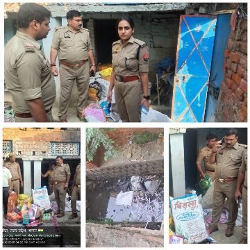 बाँदा18अक्टूबर25*थाना कोतवाली नगर पुलिस द्वारा अवैध पटाखा फैक्ट्री का भंडाफोड़ करते हुए 02 अभियुक्तों को किया गया गिरफ्तार । बाँदा18अक्टूबर25*थाना कोतवाली नगर पुलिस द्वारा अवैध पटाखा फैक्ट्री का भंडाफोड़ करते हुए 02 अभियुक्तों को किया गया गिरफ्तार ।