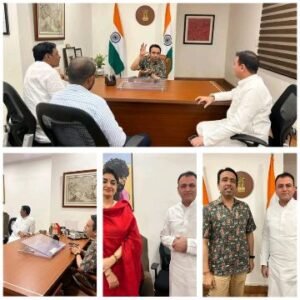 नई दिल्ली/मथुरा19अक्टूबर25* राष्ट्रीय लोक दल के राष्ट्रीय अध्यक्ष एवं केंद्रीय मंत्री जयंत चौधरी जी से शिष्टाचार भेंट