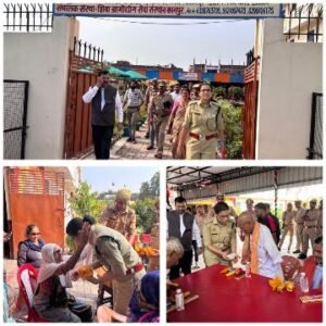 कानपुर देहात20अक्टूबर25*एसपी श्रद्धा नरेन्द्र पाण्डेय ने वृद्धाश्रम में बृद्धजनों के साथ दीपावली की खुशियां बांटी