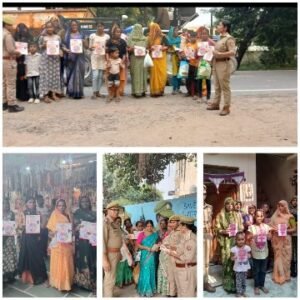 मथुरा 20 अक्टूबर 25* मिशन शक्ति फेज 5.0 के तहत मथुरा जिले में महिलाओं और बच्चियों को किया गया जागरूक*