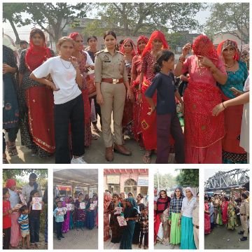 मथुरा 24अक्टूबर 25* मिशन शक्ति फेज 5.0 के तहत महिलाओं एवं बालिकाओं को किया गया जागरूक।* मथुरा 24अक्टूबर 25* मिशन शक्ति फेज 5.0 के तहत महिलाओं एवं बालिकाओं को किया गया जागरूक।*