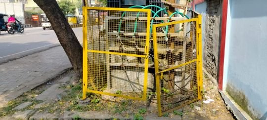 लखीमपुर24अक्टूबर25* बिजली विभाग की लापरवाही बन सकती है हादसे का कारण,