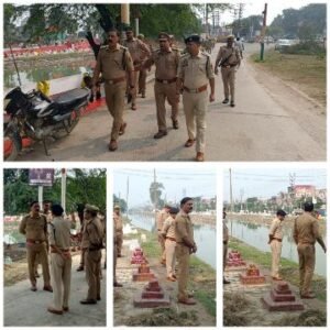 कानपुर नगर24अक्टूबर25*छठ पूजा पर्व पर सुरक्षा व्यवस्था का लिया जायजा*