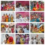 बल्लभगढ़27अक्टूबर25*महाराजा अग्रसेन पार्क में “सूरज देव के अरघ दियाए लागल… कोसिया भराये लागल !!”