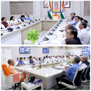 लखनऊ27अक्टूबर25*सीएम ने भारत स्काउट्स एण्ड गाइड्स के 19वें राष्ट्रीय जम्बूरी आयोजन की तैयारियों की समीक्षा की। लखनऊ27अक्टूबर25*सीएम ने भारत स्काउट्स एण्ड गाइड्स के 19वें राष्ट्रीय जम्बूरी आयोजन की तैयारियों की समीक्षा की।