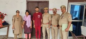 बाँदा29अक्टूबर25* 06 वर्षीय बेटे की गैर-इरादतन हत्या करने वाली मां व उसके प्रेमी को किया गया गिरफ्तार ।* बाँदा29अक्टूबर25* 06 वर्षीय बेटे की गैर-इरादतन हत्या करने वाली मां व उसके प्रेमी को किया गया गिरफ्तार ।*