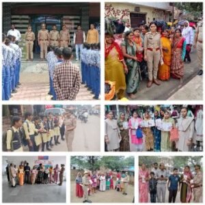 मथुरा30अक्टूबर25*मिशन शक्ति फेज 5.0 के तहत सभी थाना क्षेत्र में महिलाओं एवं बच्चियों को किया गया जागरूक 